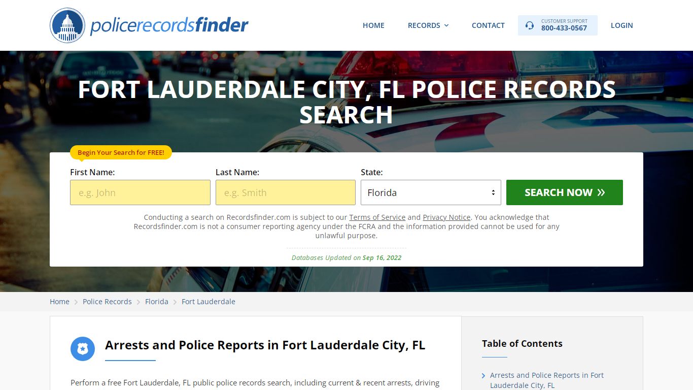 Fort Lauderdale, Broward County, FL Police Reports & Police Department ...